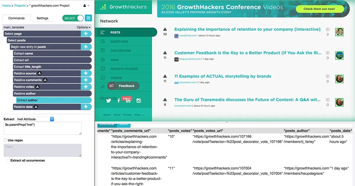 Parse Hub – бесплатный инструмент для веб-скрапбукинга, простой в использовании для новичков.